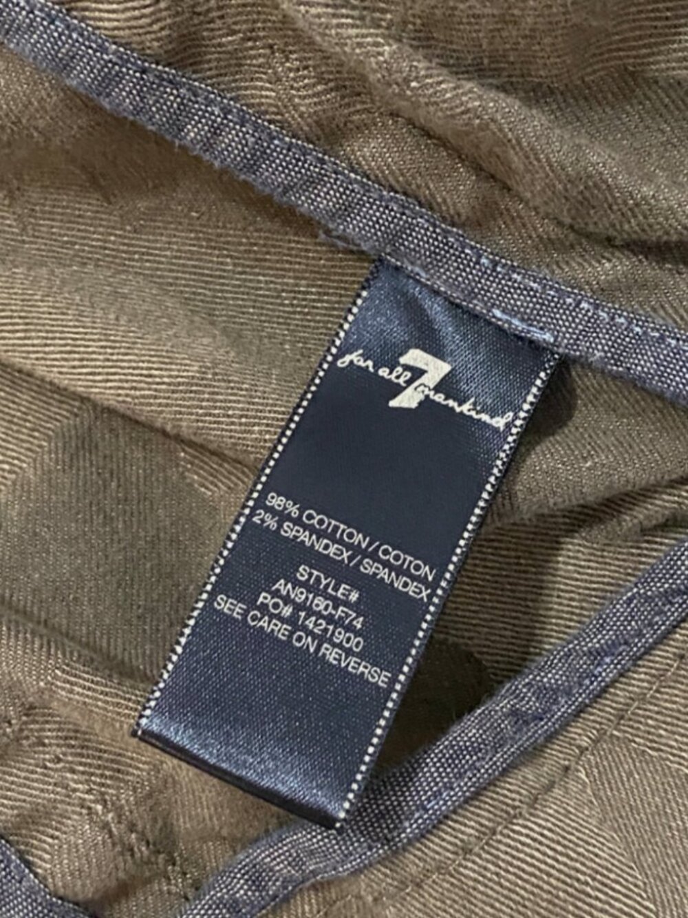 7 For All Mankind Camo Utility Jacket Medium Camouflage Military Field Coat - Picture 8 of 10